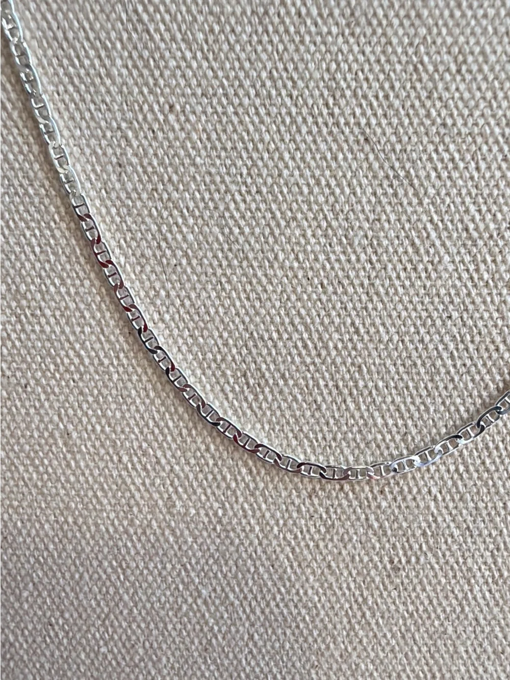 New jays jewelry Mariner 925 sterling silver 20 inch chain NICE